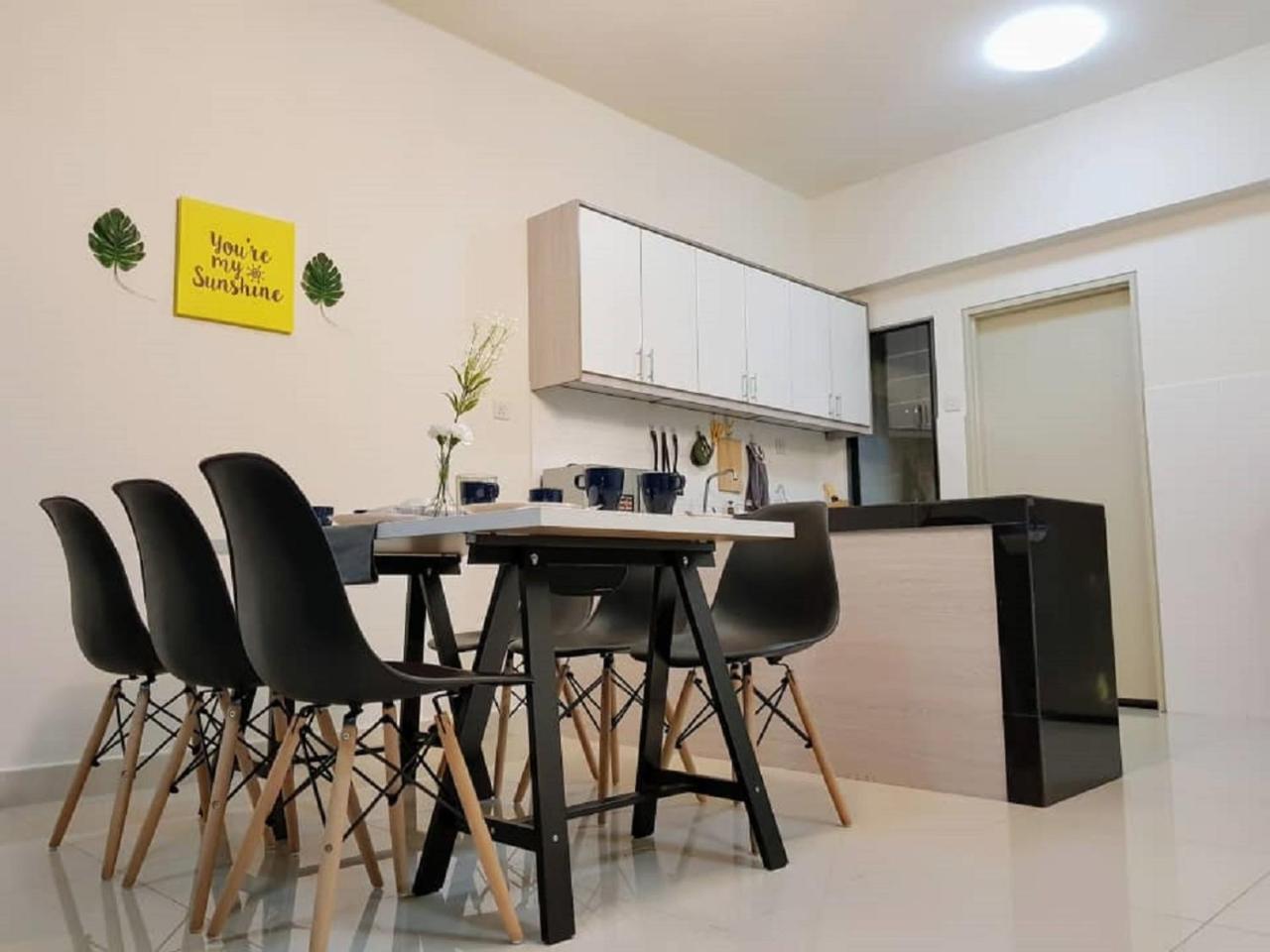 Puchong 8-12 Pax 5Min Lrt Cozy Apartment Ioi Mall מראה חיצוני תמונה